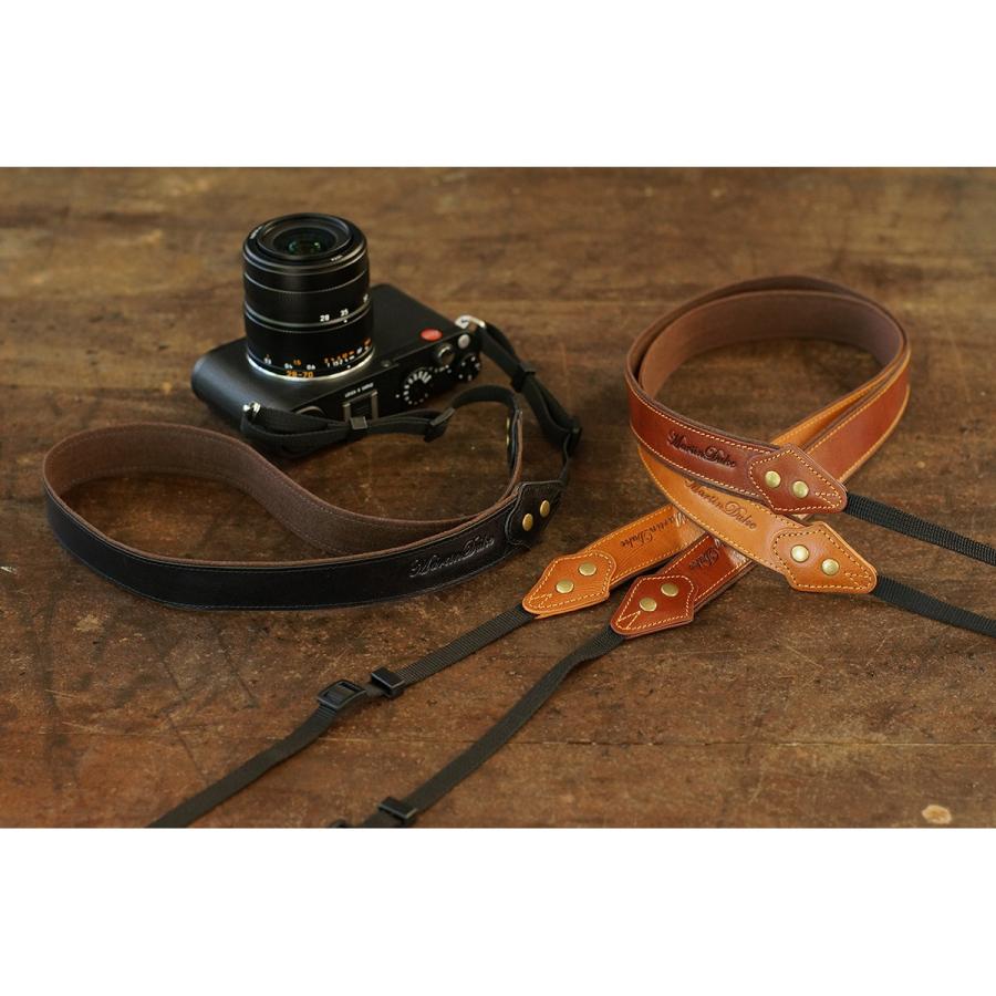 Martin Duke カメラネックストラップ SVEN Bon Bon Leather Neck Strap(N) Black |  | 05