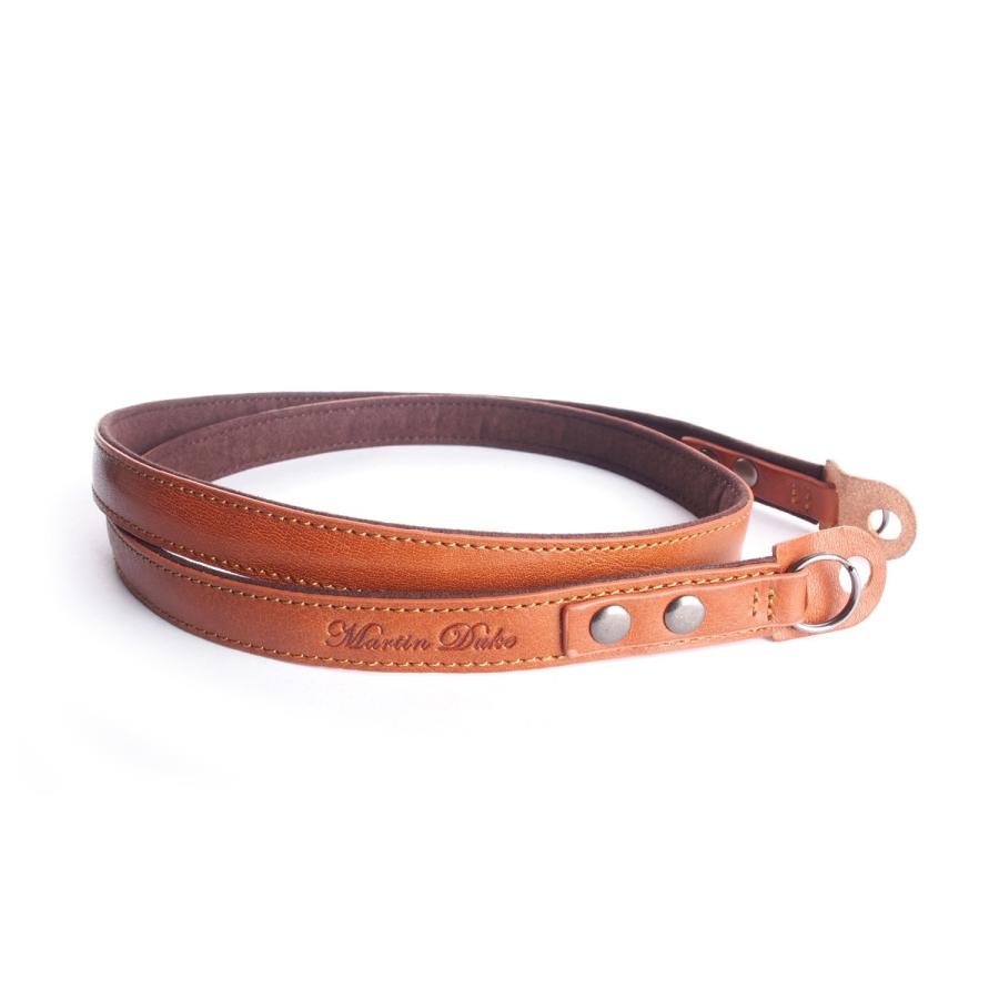 Martin Duke カメラネックストラップ SVEN Ring Leather Neck Strap LightBrown | 