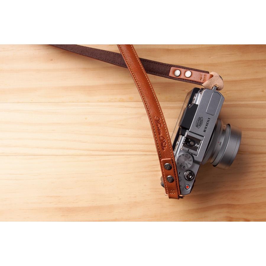 Martin Duke カメラネックストラップ SVEN Ring Leather Neck Strap LightBrown |  | 01