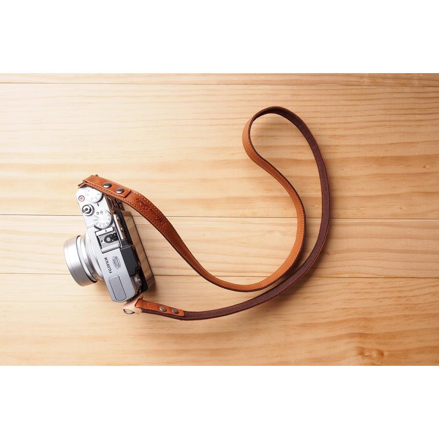 Martin Duke カメラネックストラップ SVEN Ring Leather Neck Strap LightBrown |  | 02