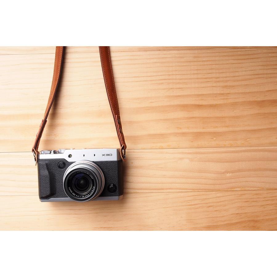 Martin Duke カメラネックストラップ SVEN Ring Leather Neck Strap LightBrown |  | 04