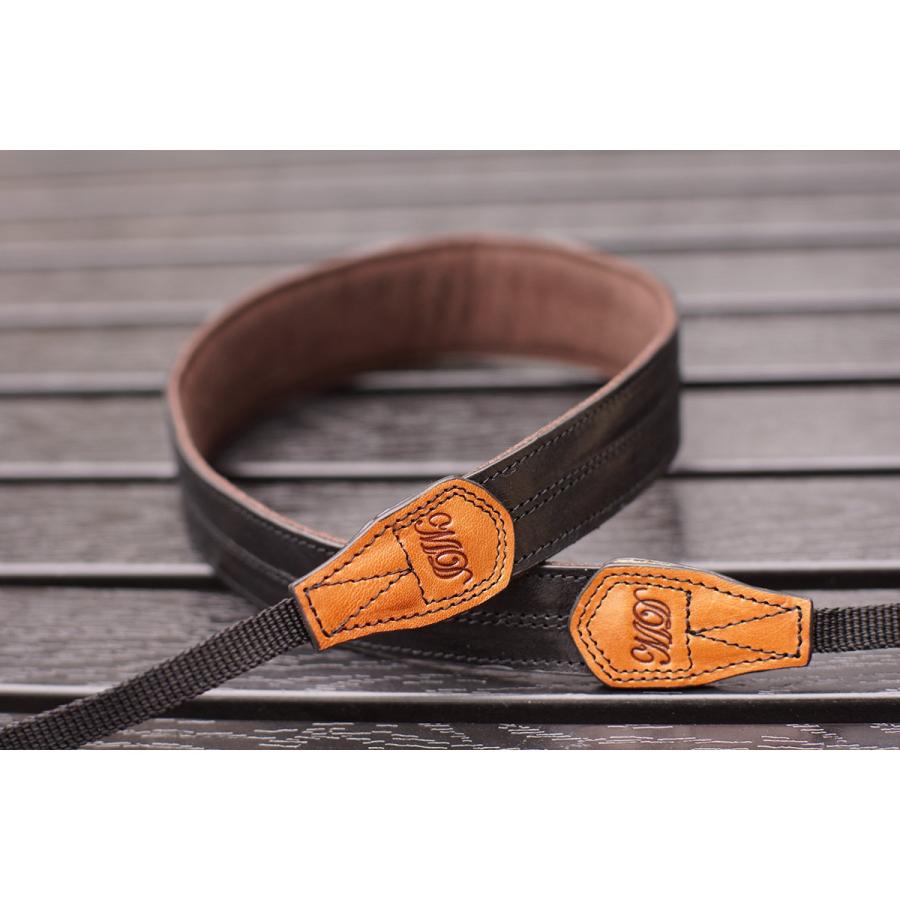 Martin Duke カメラネックストラップ SVEN 2 Double Color Leather NeckStrap Black |  | 02