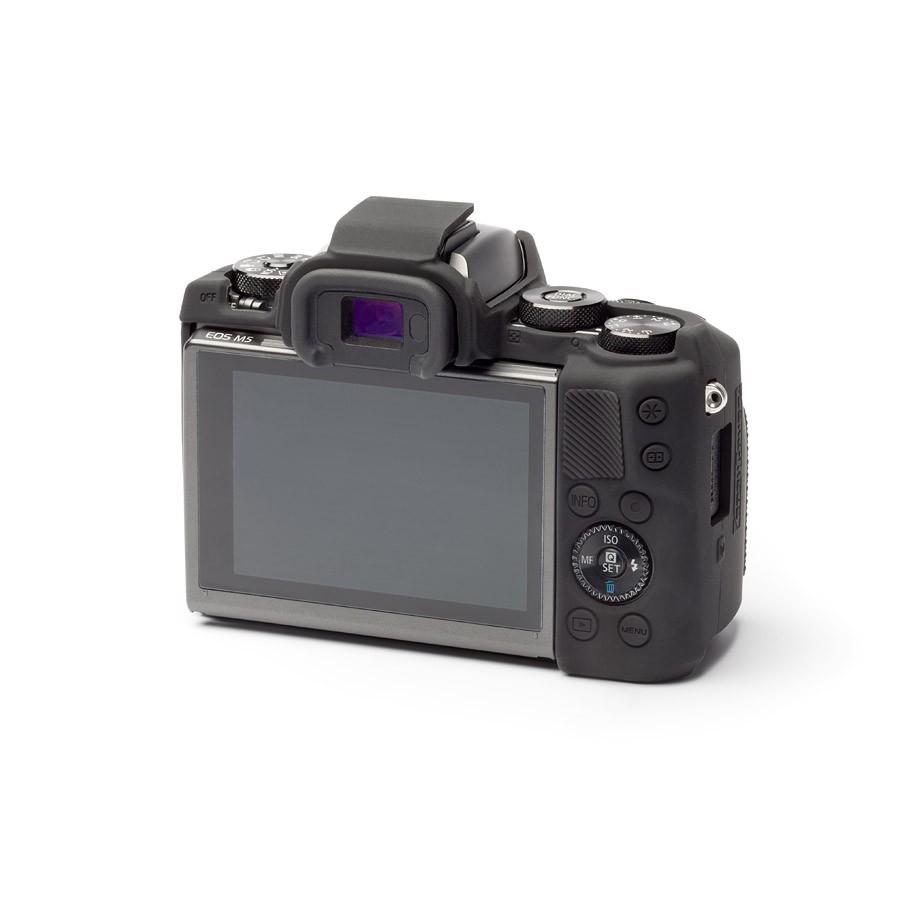 EASY COVER/イージーカバー Canon EOS M5 用　カメラカバー ブラック 液晶保護フィルム付 | EOS DIGITAL | 01