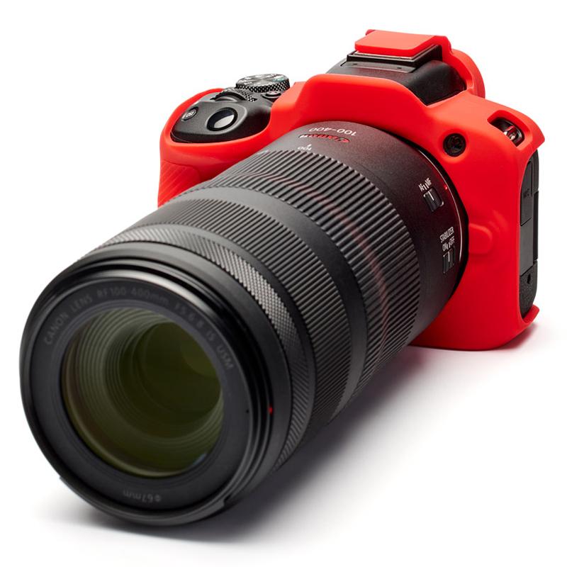 イージーカバー キヤノン　EOS R100 用　レッド　液晶保護フィルム付属 | ジャパンホビーツール
