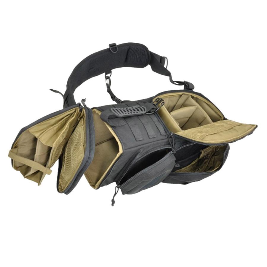 HAZARD4 一眼レフカメラ用 スリングカメラバッグ Photo-Recon - tactical optics sling pack (Black) |  | 03