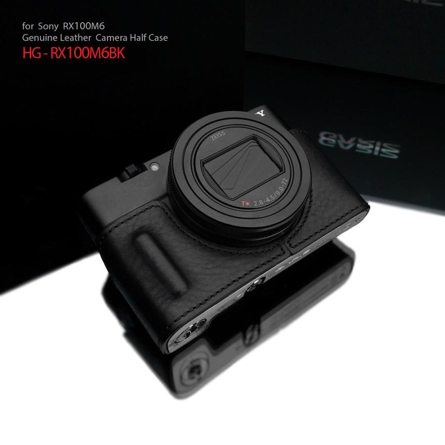 GARIZ SONY RX100 VI （DSC-RX100M6） 用 本革カメラケース HG