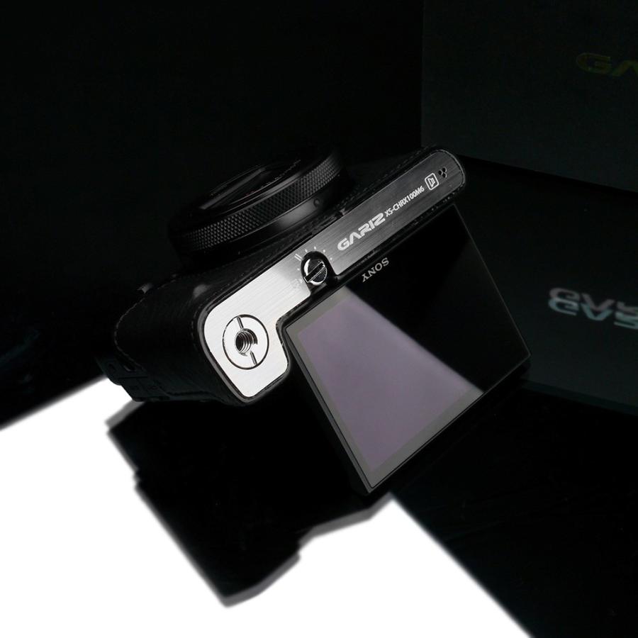 GARIZ GARIZ SONY RX100 VI （DSC-RX100M6） 用 本革カメラケース HG