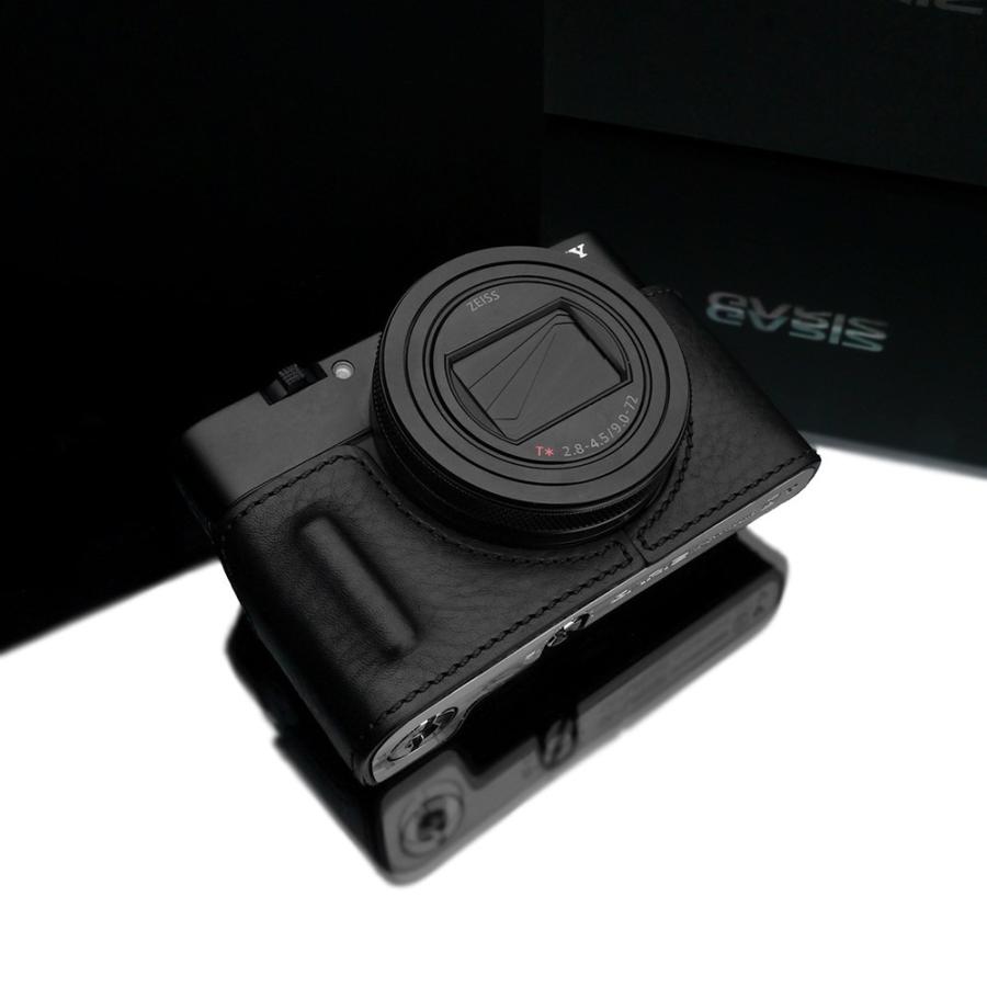 GARIZ GARIZ SONY RX100 VI （DSC-RX100M6） 用 本革カメラケース HG
