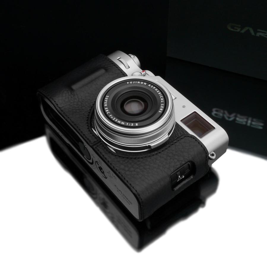 Amazon.co.jp: GARIZ FUJIFILM X100V用 本革カメラケース HG
