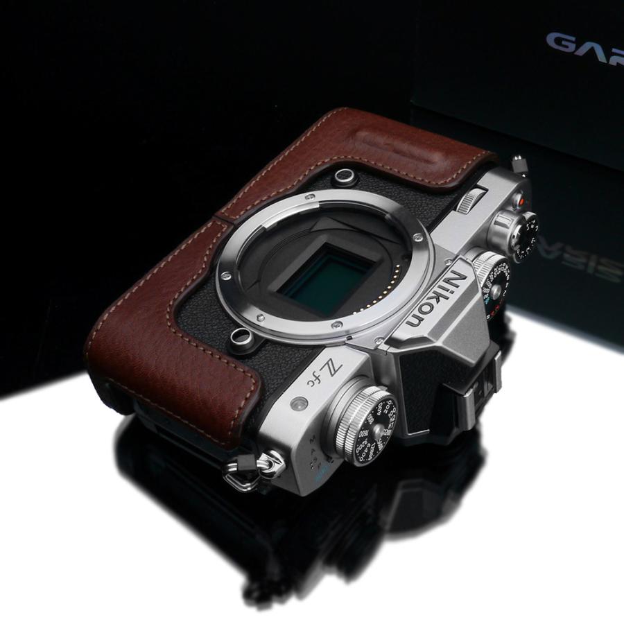 GARIZ GARIZ/ゲリズ Nikon Zfc 用 本革カメラケース HG-ZFCBR ブラウン