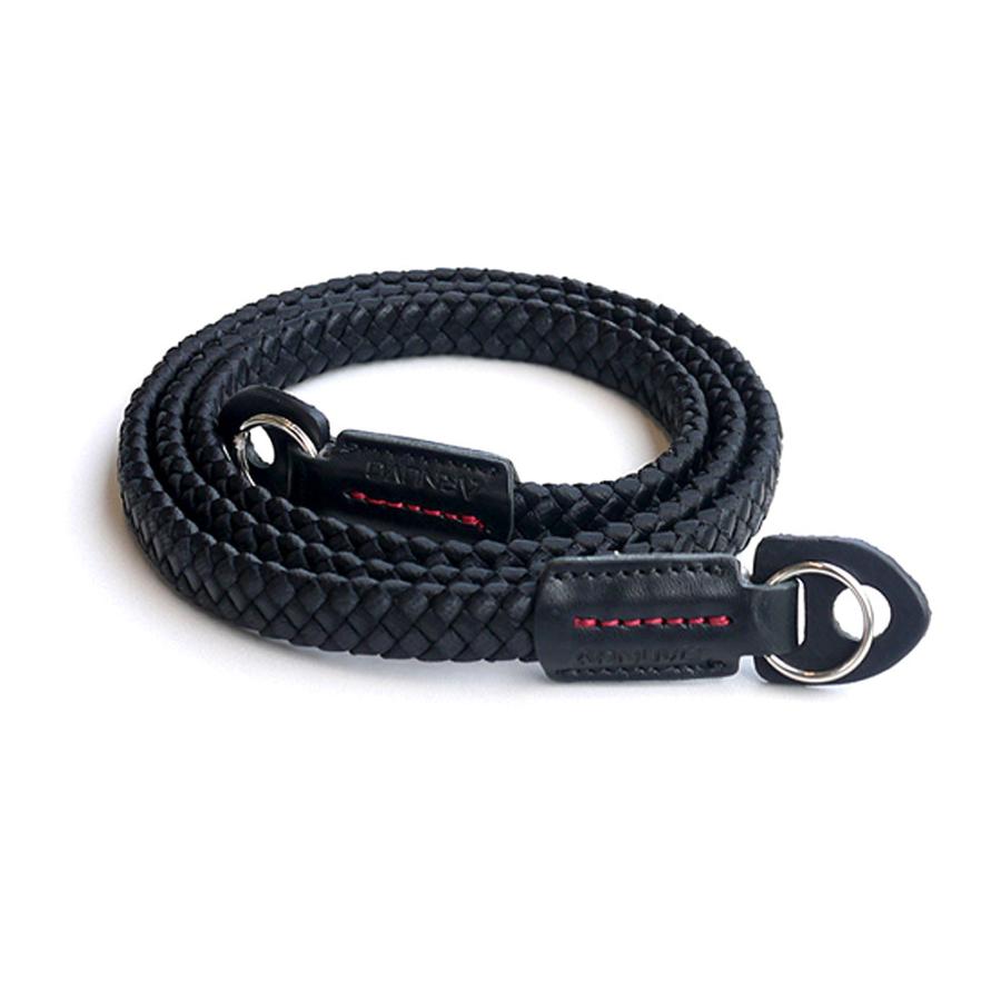 ARNUVO アルヌボ ヘビーメッシュ カメラネックストラップ Heavy Mesh（丸リングタイプ） ブラック | アルヌボ