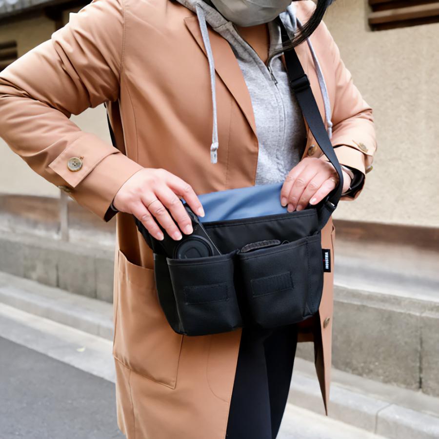 INDUSTRIA インダストリア 超軽量スナップショルダーバッグ２ コーデュラ ECO、Air使用 IND-CS2 |  | 10