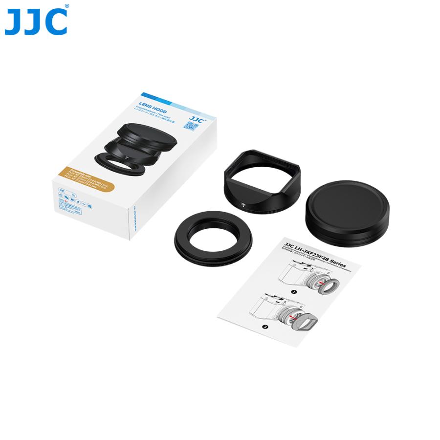JJC JJC LH-JXF23F28 BLACK レンズフードセット : スマイルカメラYahoo