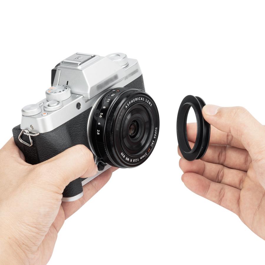 JJC FUJI XF 27mm f/2.8 R WR レンズ/XF レンズ用 レンズフード JJC FUJI XF 27mm f/2.8 R WR レンズ/XF レンズ用 レンズフード