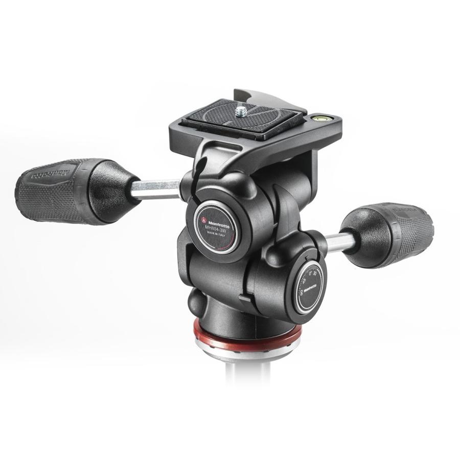 Manfrotto/マンフロット 804ベーシック3ウェイ雲台クイックリリースプレート付きの画像