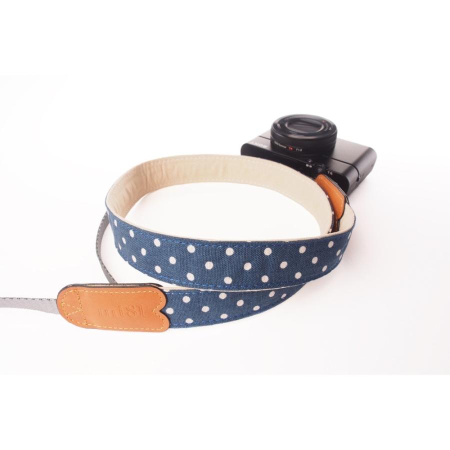 mi81 デジタル一眼カメラ用ネックストラップ BlueDot MN001LB |  | 02
