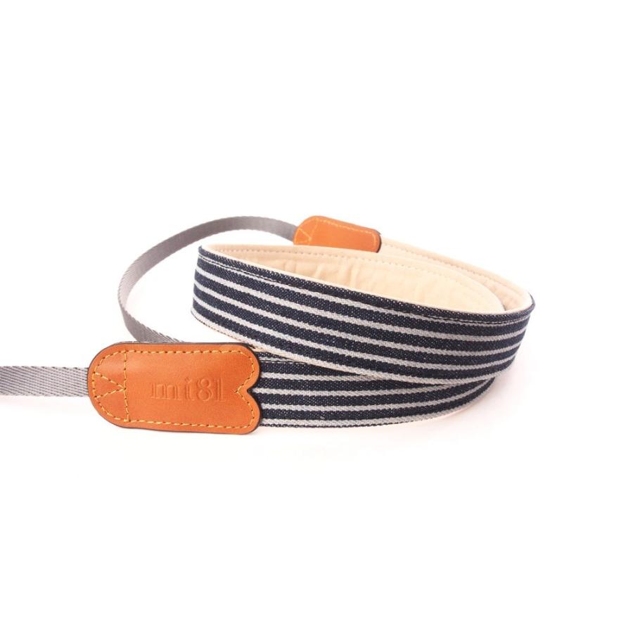 mi81 デジタル一眼カメラ用ネックストラップ NavyStripe MN002SN |  | 01