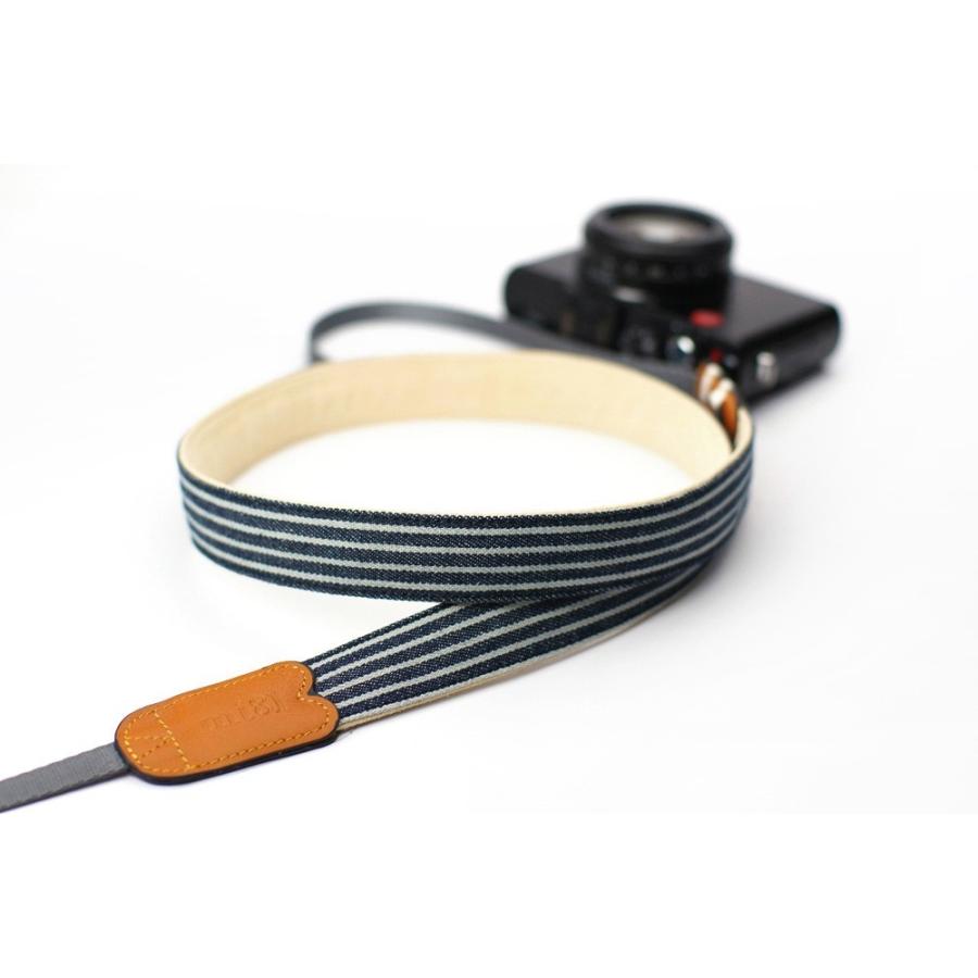 mi81 デジタル一眼カメラ用ネックストラップ NavyStripe MN002SN |  | 02
