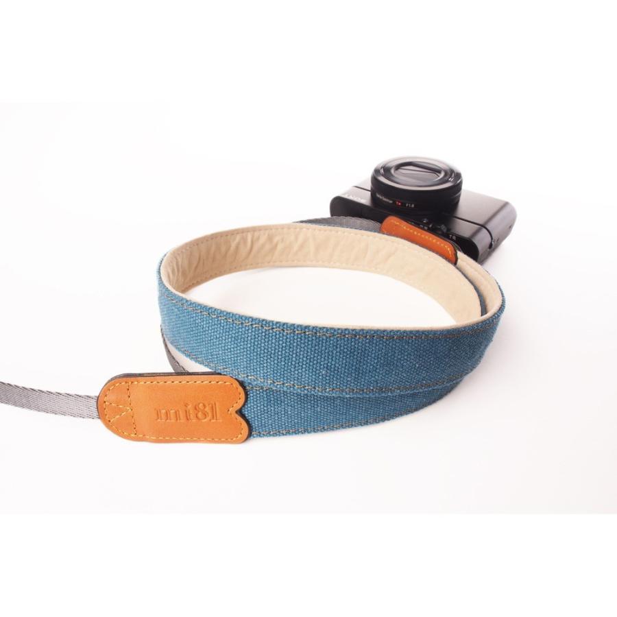 mi81 デジタル一眼カメラ用ネックストラップ Denim MN003DB |  | 02