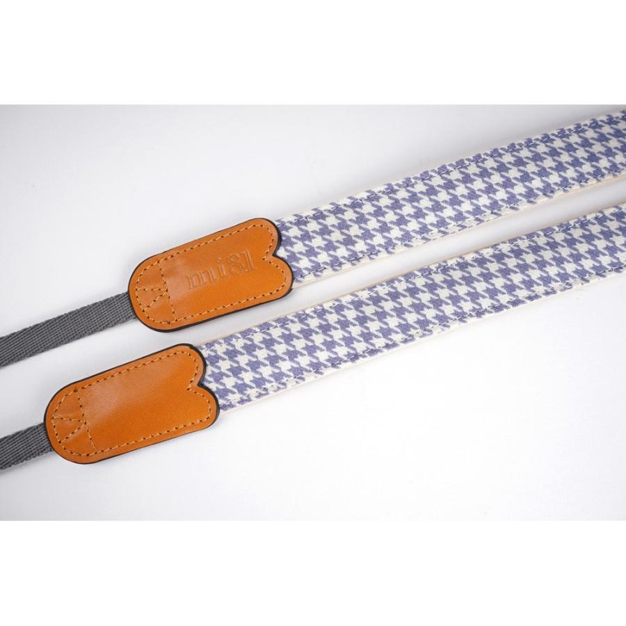 mi81 デジタル一眼カメラ用ネックストラップ Hound'sToothCheckBlue MN008PC |  | 03