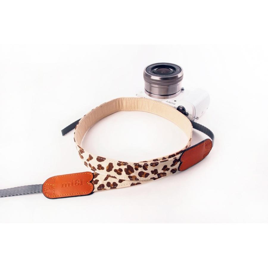 mi81 デジタル一眼カメラ用ネックストラップ Leopard MN009LY |  | 02