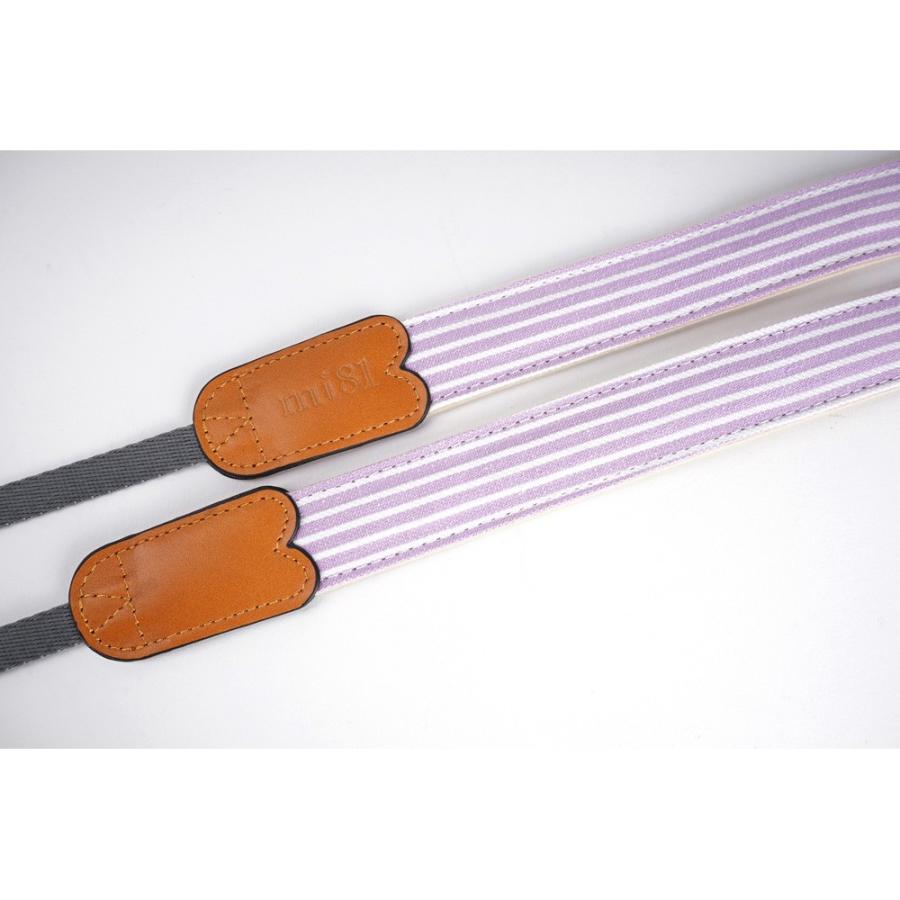 mi81 デジタル一眼カメラ用ネックストラップ PinkStripe MN010SP |  | 02