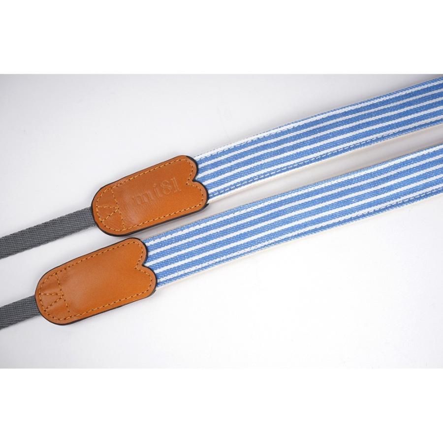 mi81 デジタル一眼カメラ用ネックストラップ BlueStripe MN010SS |  | 02