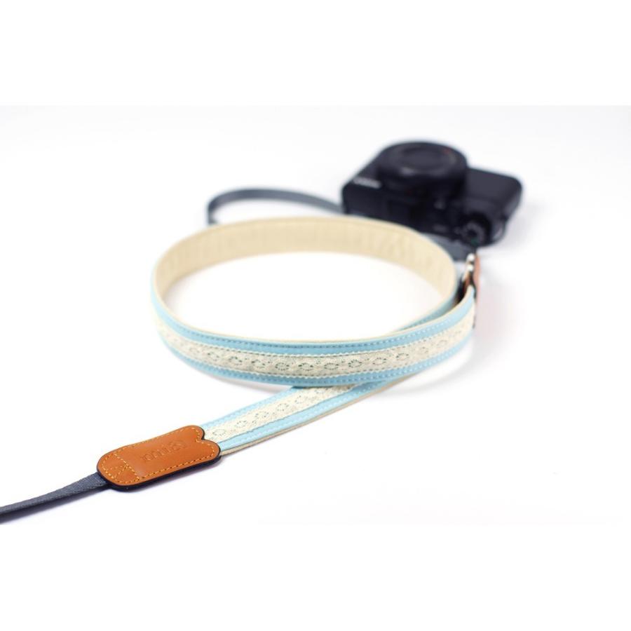 mi81 デジタル一眼カメラ用ネックストラップ BlueFlower MN11BL |  | 01