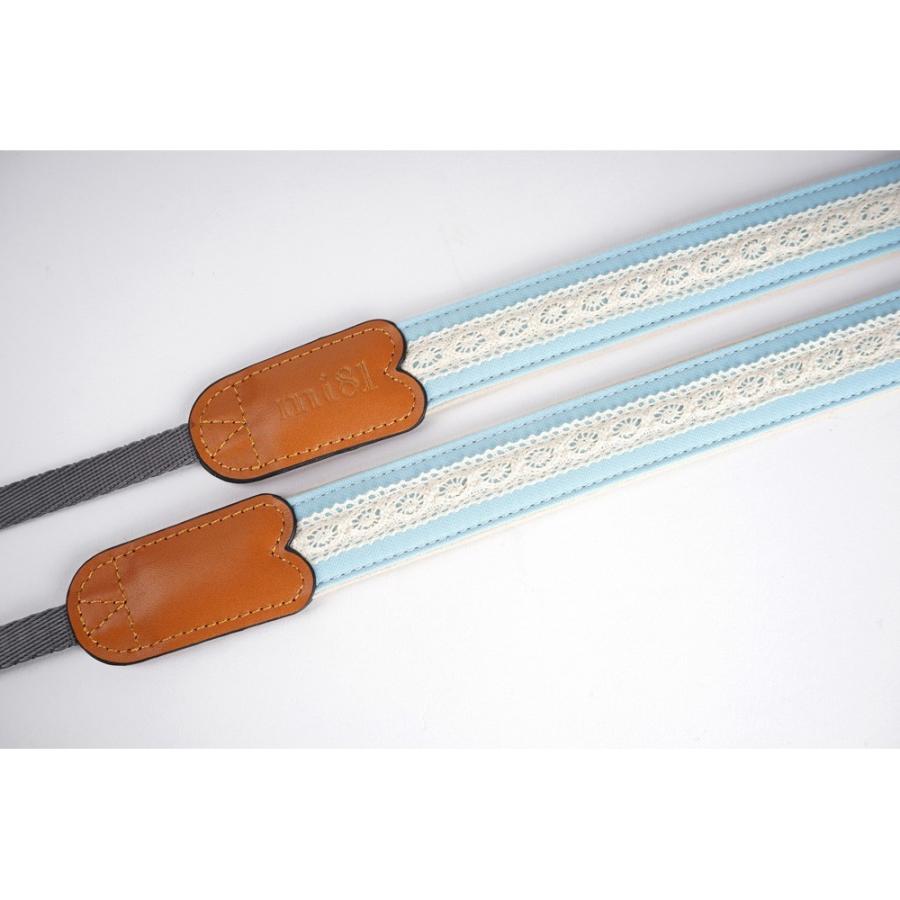 mi81 デジタル一眼カメラ用ネックストラップ BlueFlower MN11BL |  | 02