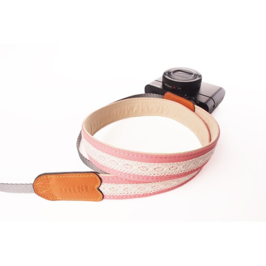 mi81 デジタル一眼カメラ用ネックストラップ PinkFlower MN11PL |  | 01