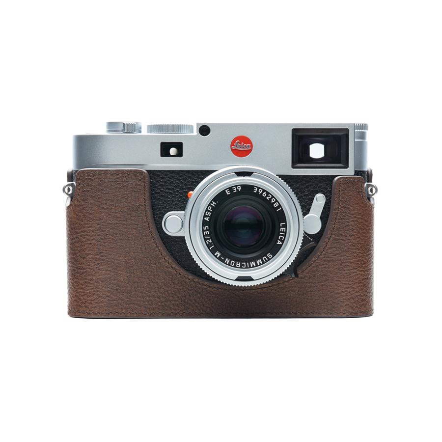 TP Original Leica M11 用 ボディーハーフケース ダークブラウン［国内正規品］｜laughs