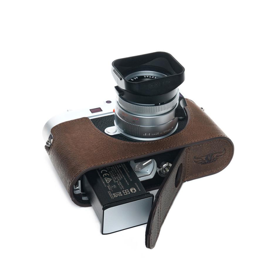 TP Original Leica M11 用 ボディーハーフケース ダークブラウン［国内
