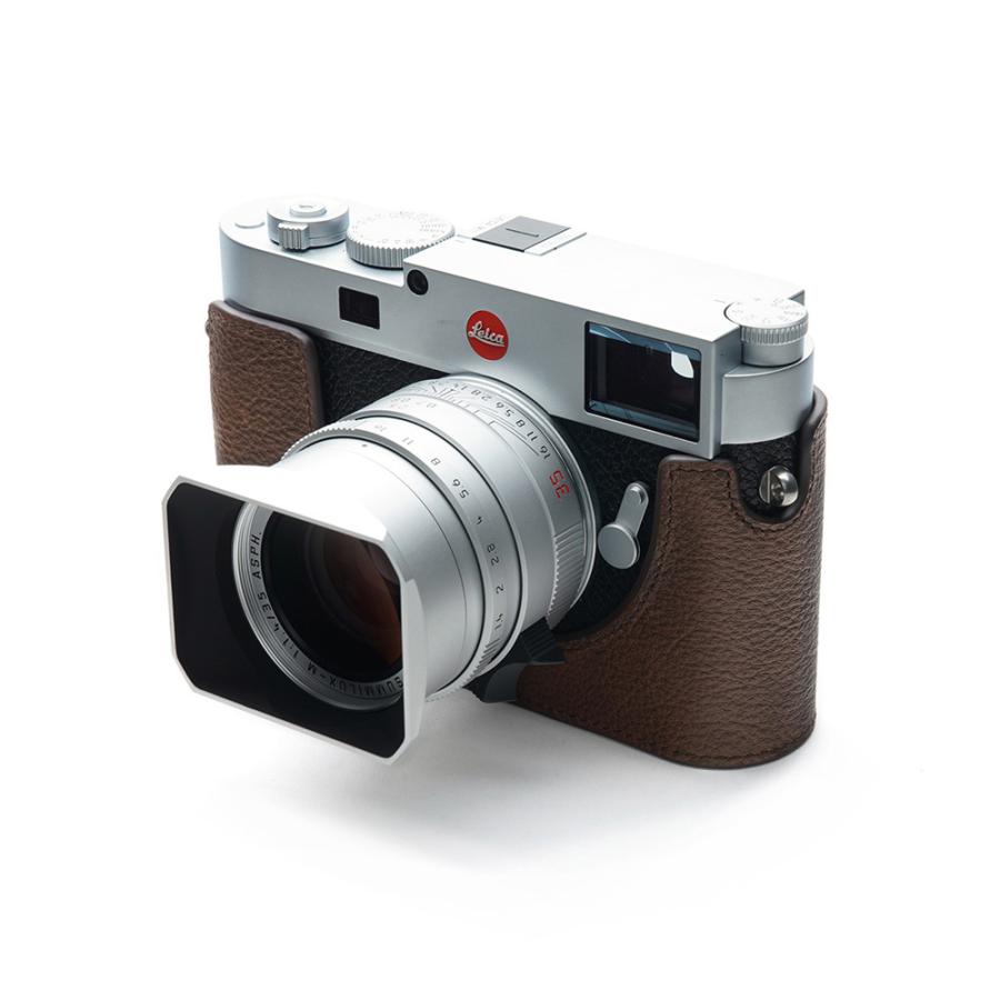 TP Original Leica M11 用 ボディーハーフケース ダークブラウン［国内正規品］｜laughs｜05