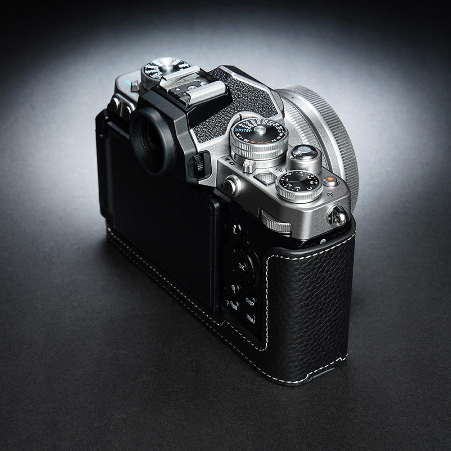TP Original Nikon Z fc 用 ボディーハーフケース ブラック ［国内正規