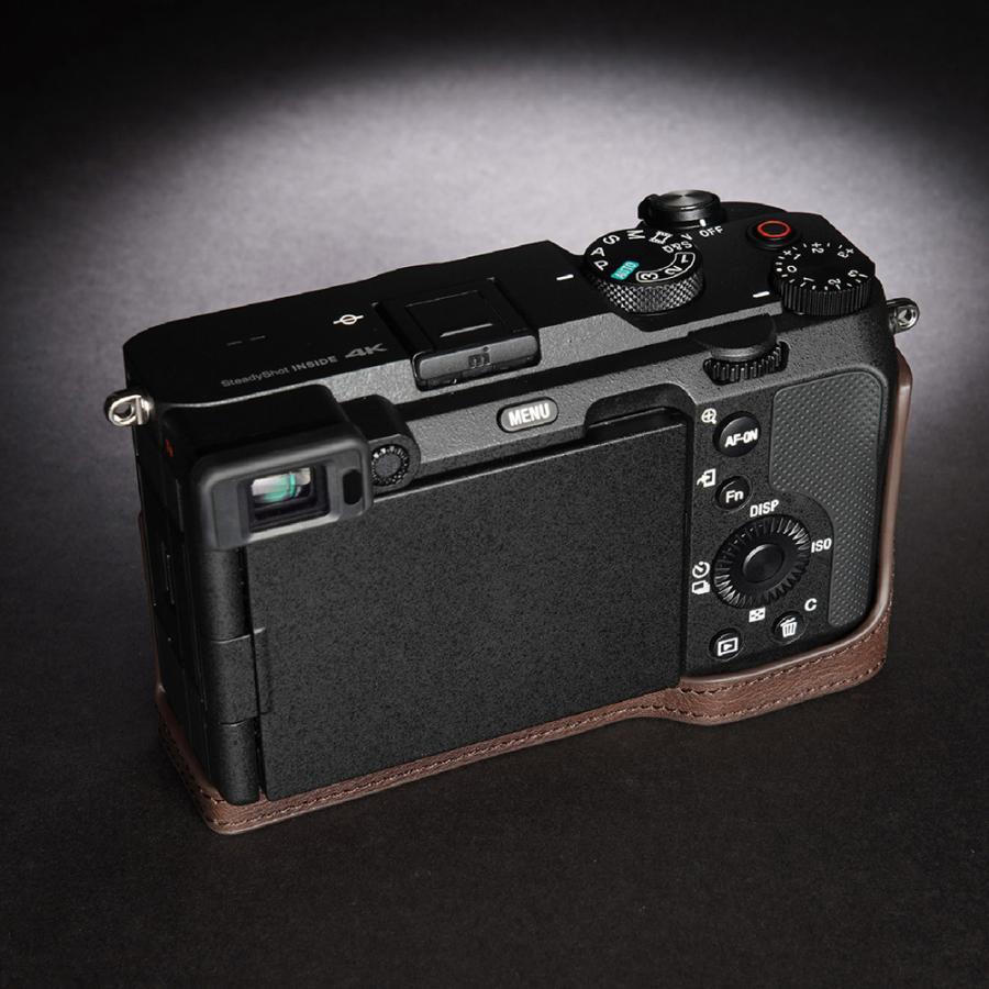 TP Original SONY α7C 用 ボディーハーフケース ダークブラウン ［国内正規品］ |  | 02