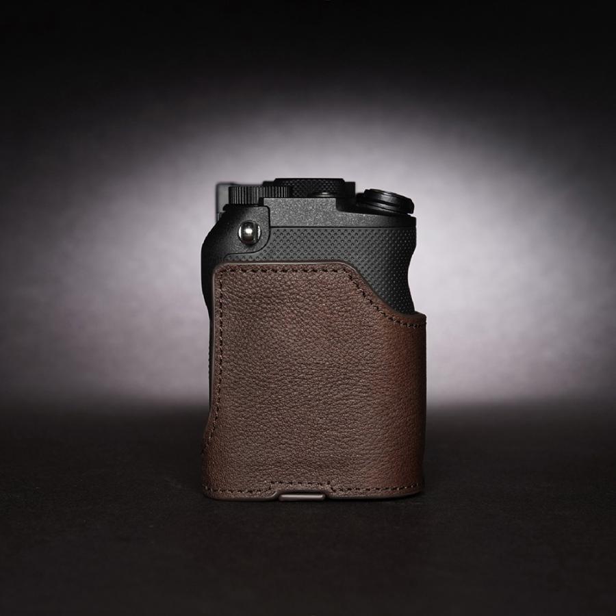 TP Original SONY α7C 用 ボディーハーフケース ダークブラウン ［国内正規品］ |  | 04