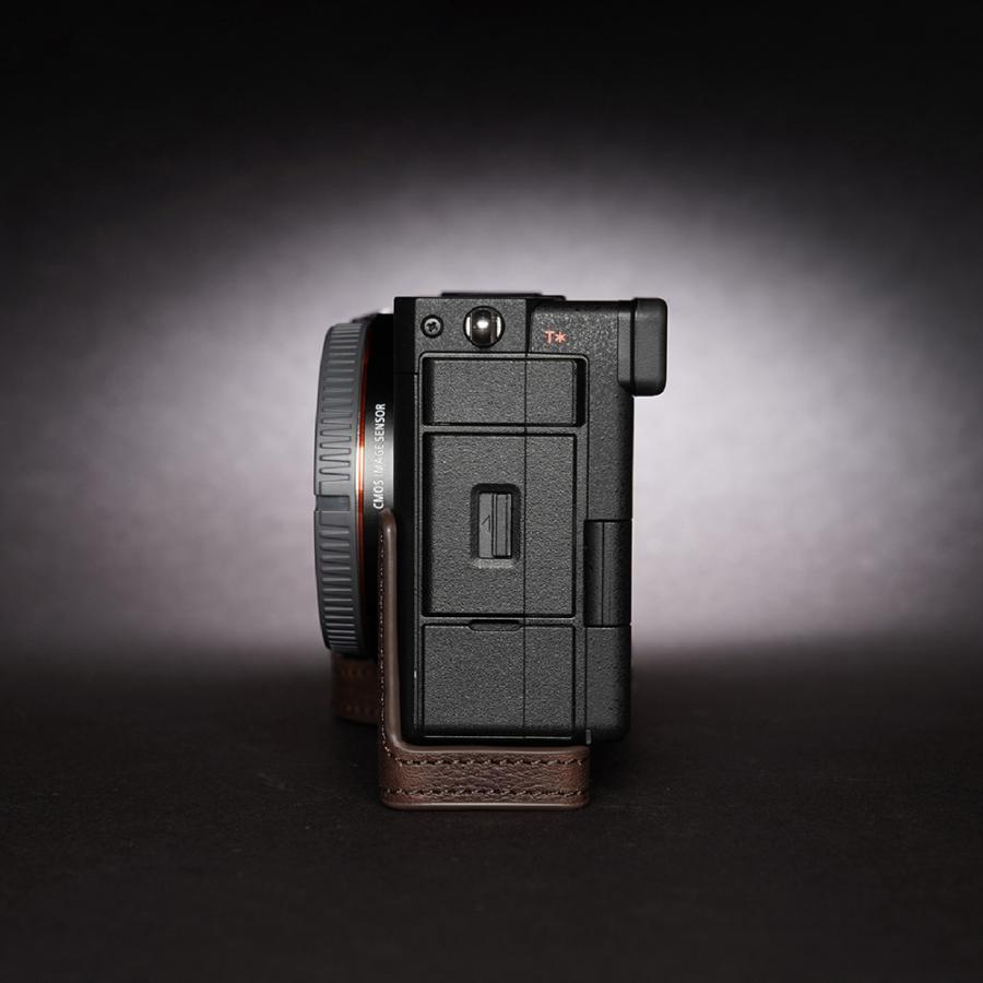 TP Original SONY α7C 用 ボディーハーフケース ダークブラウン ［国内正規品］ |  | 05