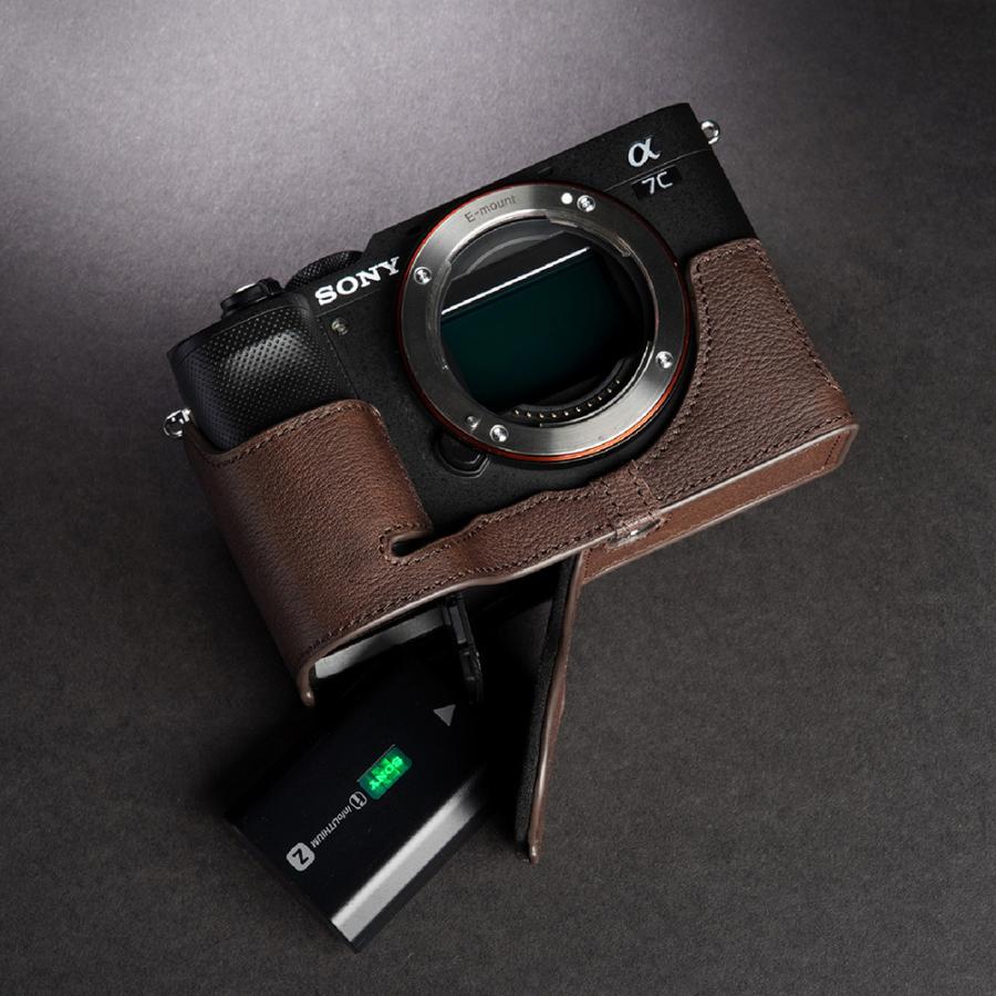 TP Original SONY α7C 用 ボディーハーフケース ダークブラウン ［国内正規品］ |  | 06