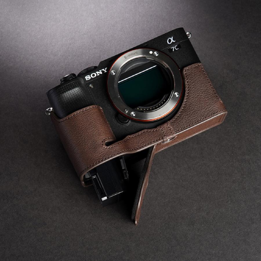 TP Original SONY α7C 用 ボディーハーフケース ダークブラウン ［国内正規品］ |  | 07