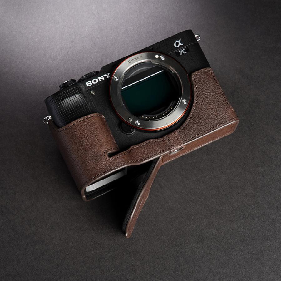 TP Original SONY α7C 用 ボディーハーフケース ダークブラウン ［国内正規品］ |  | 08