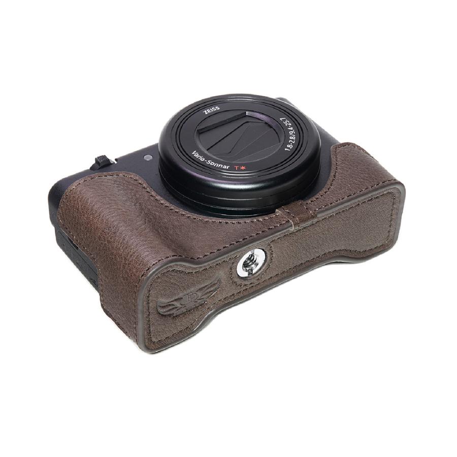 TP Original SONY VLOGCAM ZV-1 用 ボディーハーフケース ダークブラウン ［国内正規品］ |  | 04
