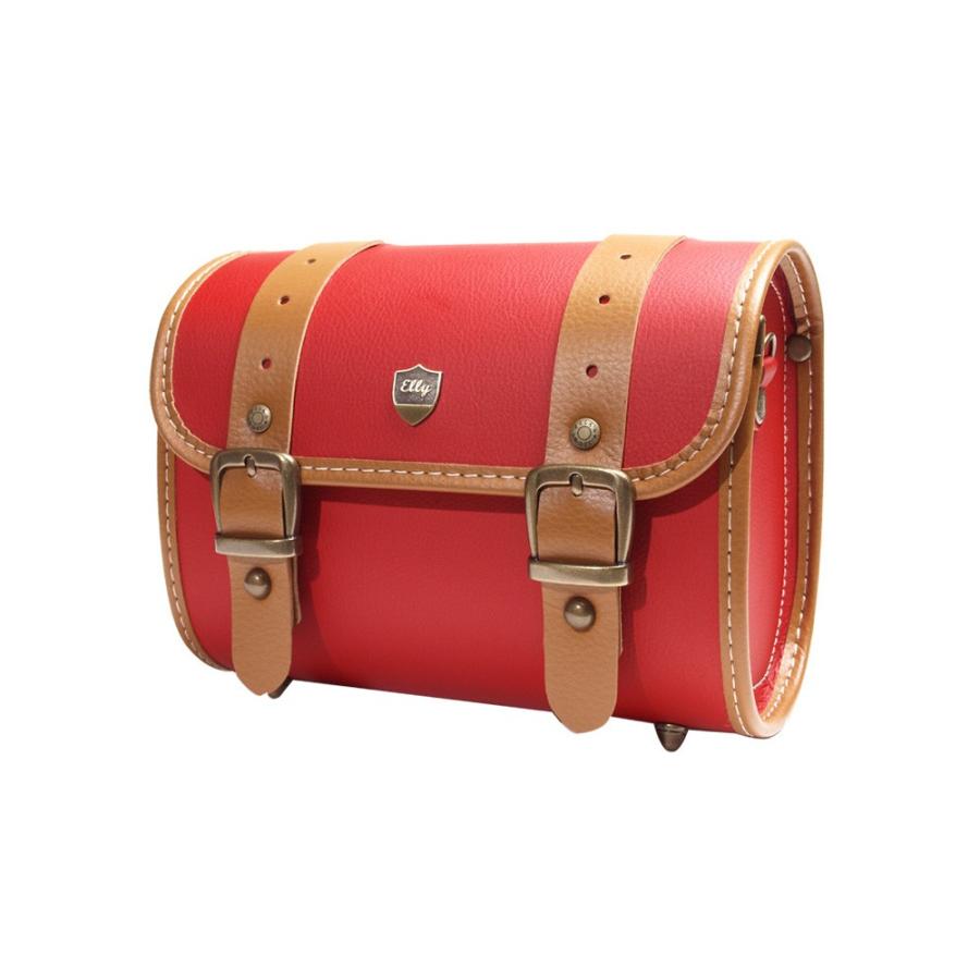 Elly Factory/エリーファクトリー　ショルダーカメラバッグ　Preppie BAG Red レッド | 