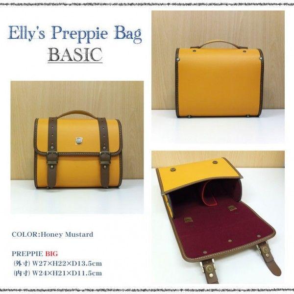 Elly Factory　ショルダーカメラバッグ　Preppie BAG BIG Honey Mustard |  | 01
