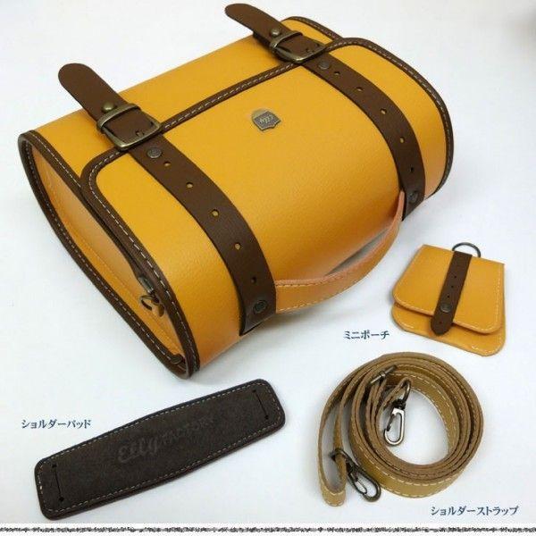 Elly Factory　ショルダーカメラバッグ　Preppie BAG BIG Honey Mustard |  | 02