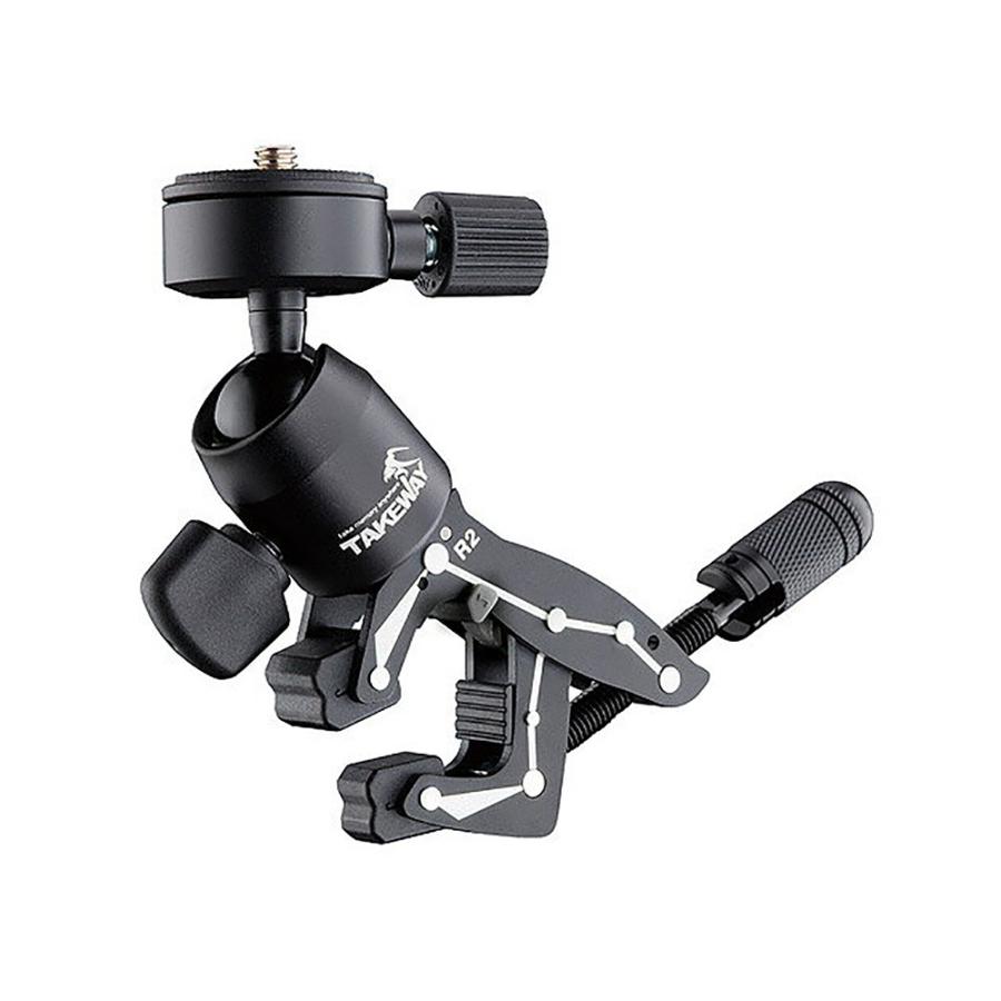 TAKEWAY(テイクウェイ) R2 カメラクランプ スマホ＆アクションカメラホルダーセット |  | 01