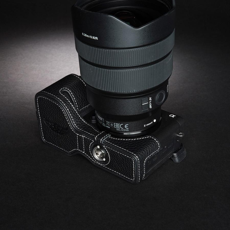 TP Original SONY α6600 用 ボディーハーフケース ブラック ［国内正規
