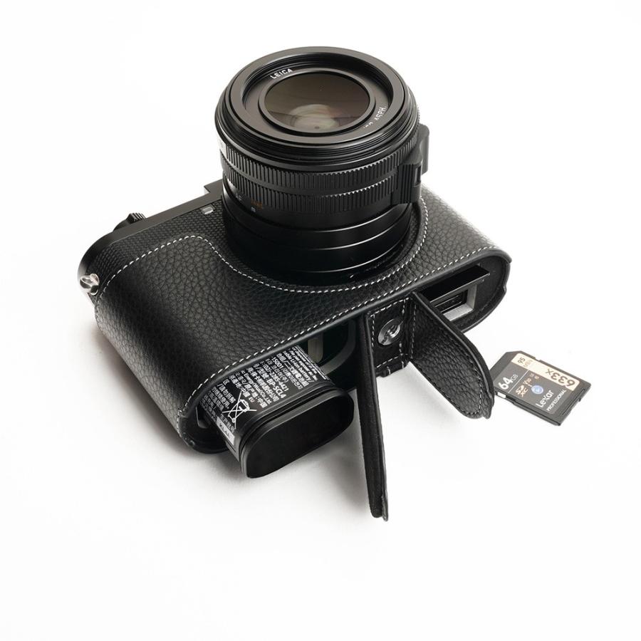 TP Original Leica Q2 用 ボディーハーフケース ブラック ［国内正規品］｜laughs｜14