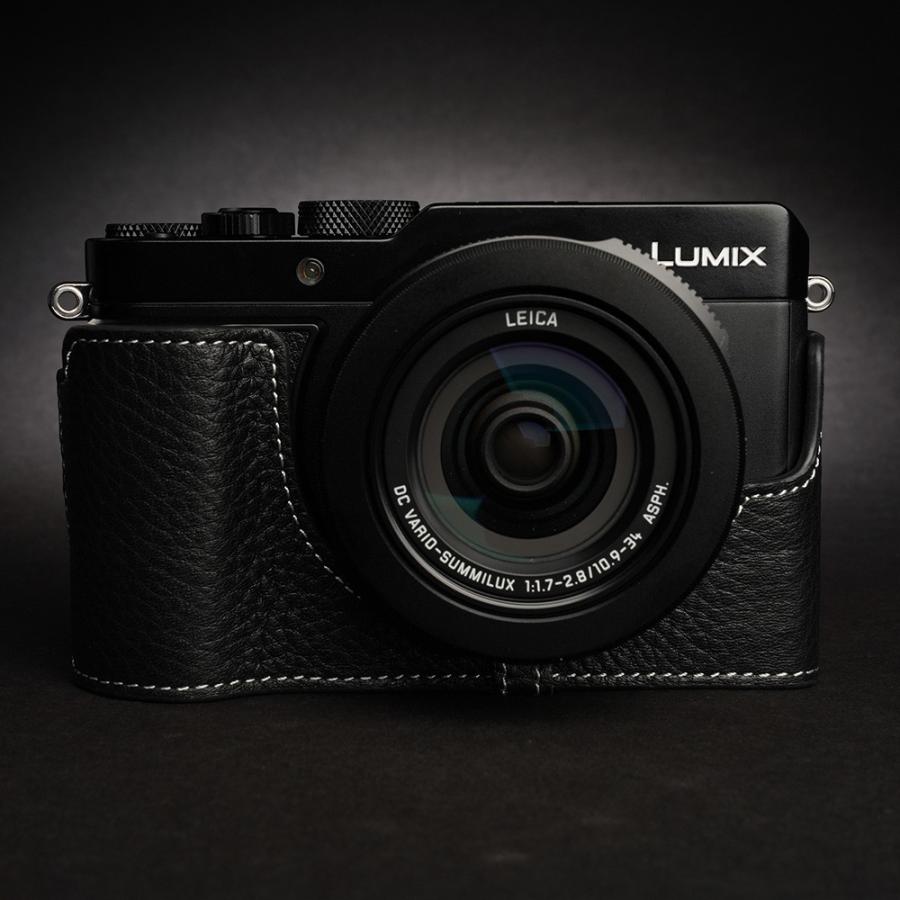 Panasonic - LUMIX100-300 保護カバー付き TP Original Panasonic LUMIX LX100II 用 ボディーハーフケース