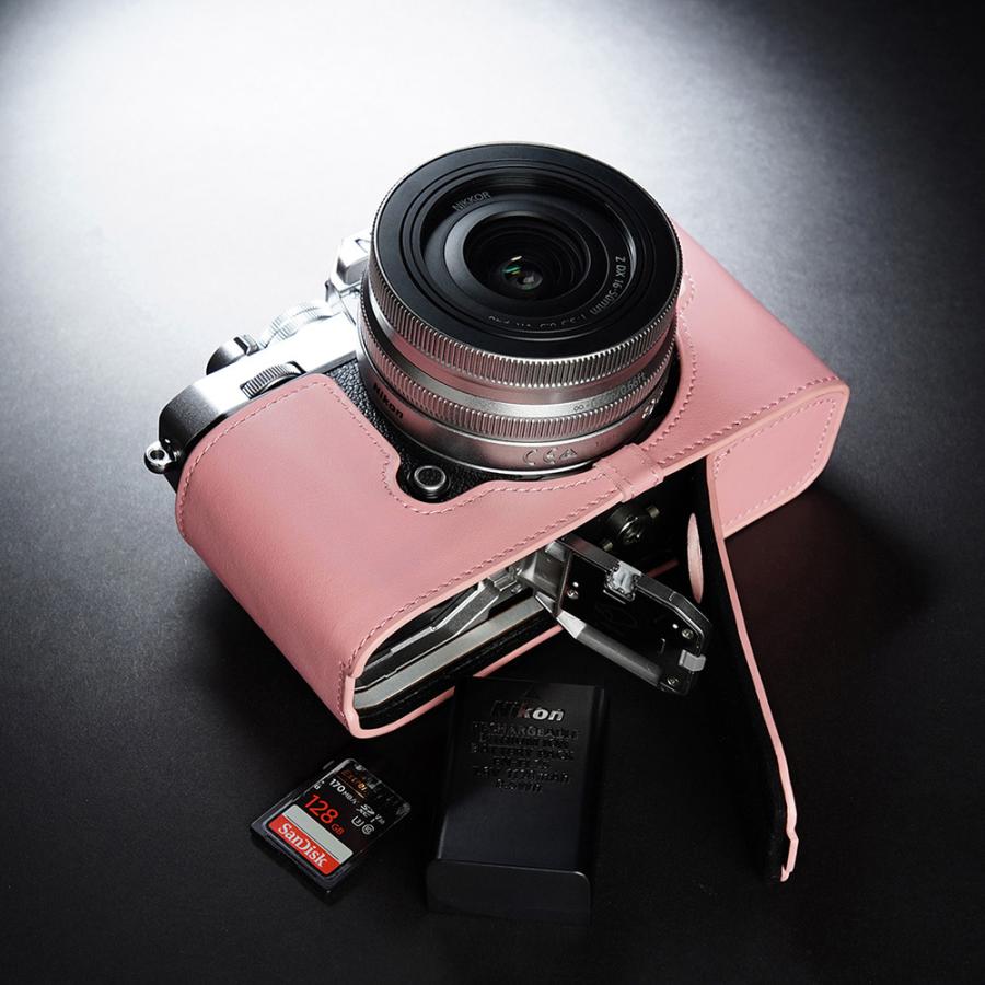 TP Original Nikon Z fc 用 ボディーハーフケース ピンク ［国内正規品