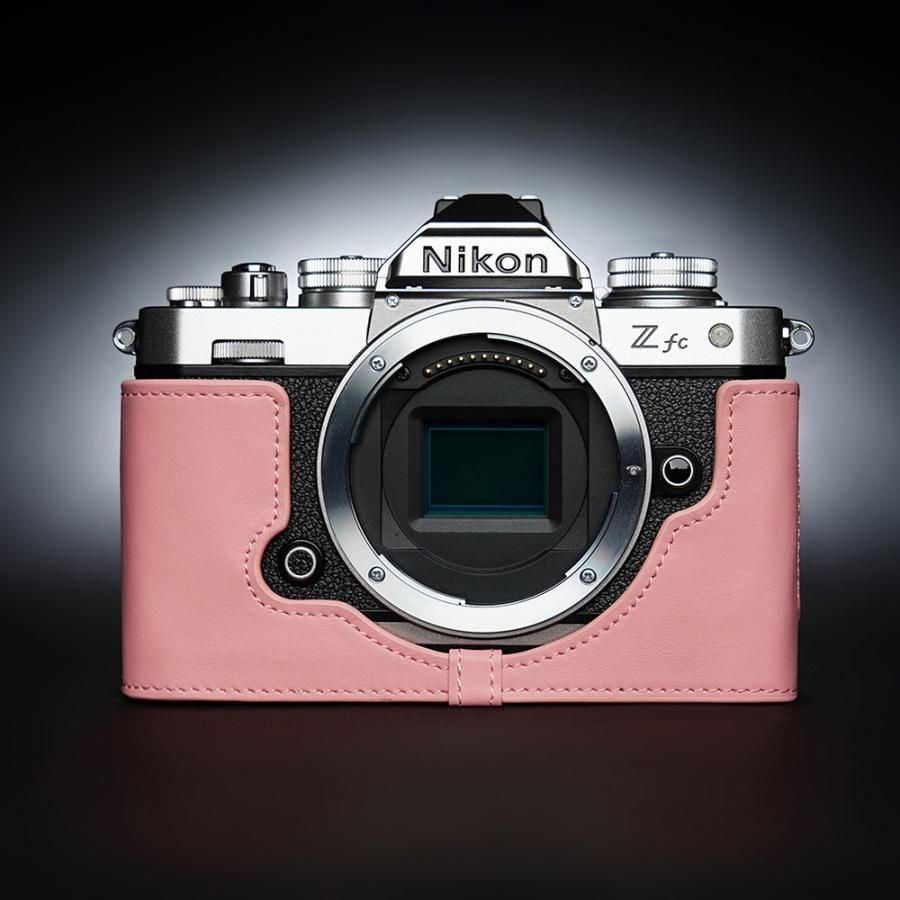 TP Original Nikon Z fc 用 ボディーハーフケース ピンク ［国内正規品
